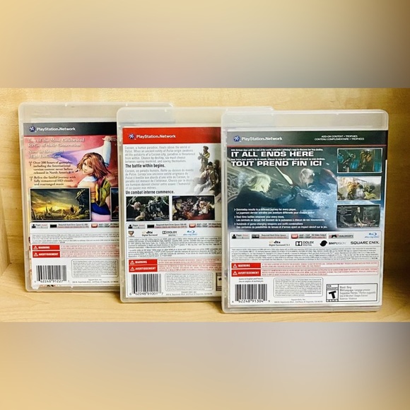 Video Games - PlayStation 3 - Final Fantasy (3) Game Lot Complete CIB - PS3 - Picture 4 of 6